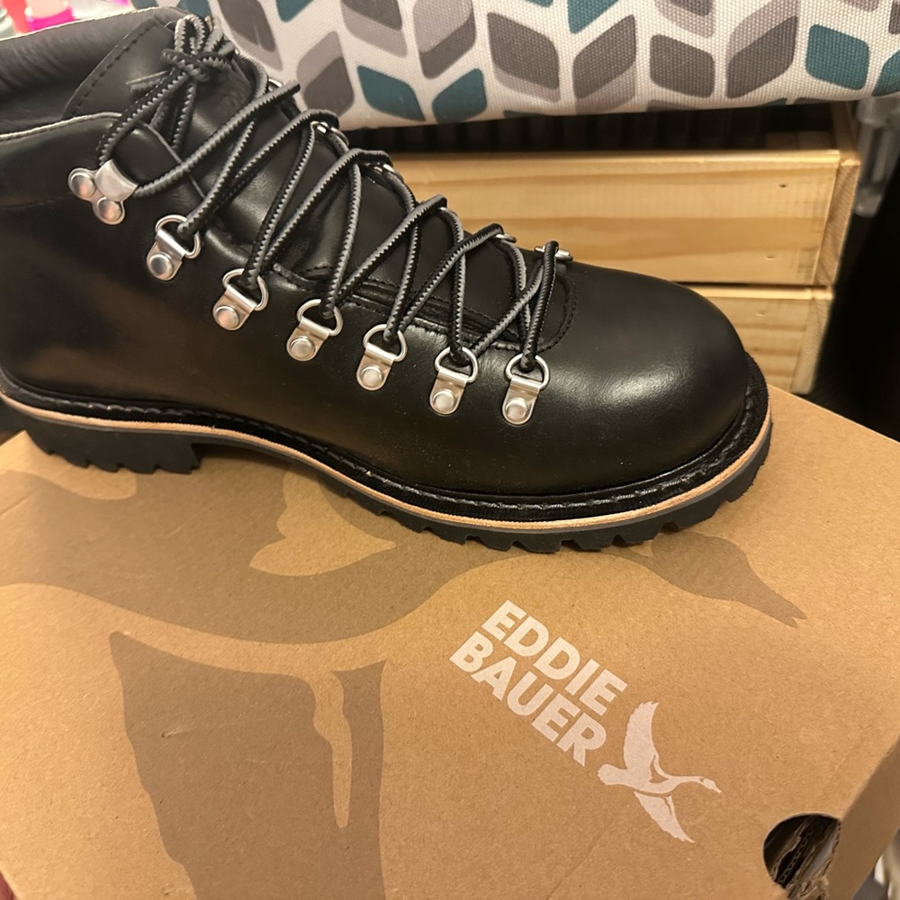 Eddie Bauer Men's Black Boots